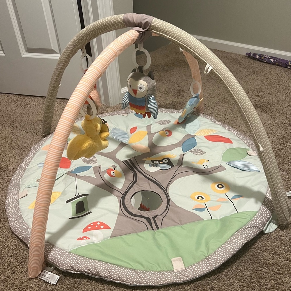 Interactive Baby Activity Gym with Hanging Toys